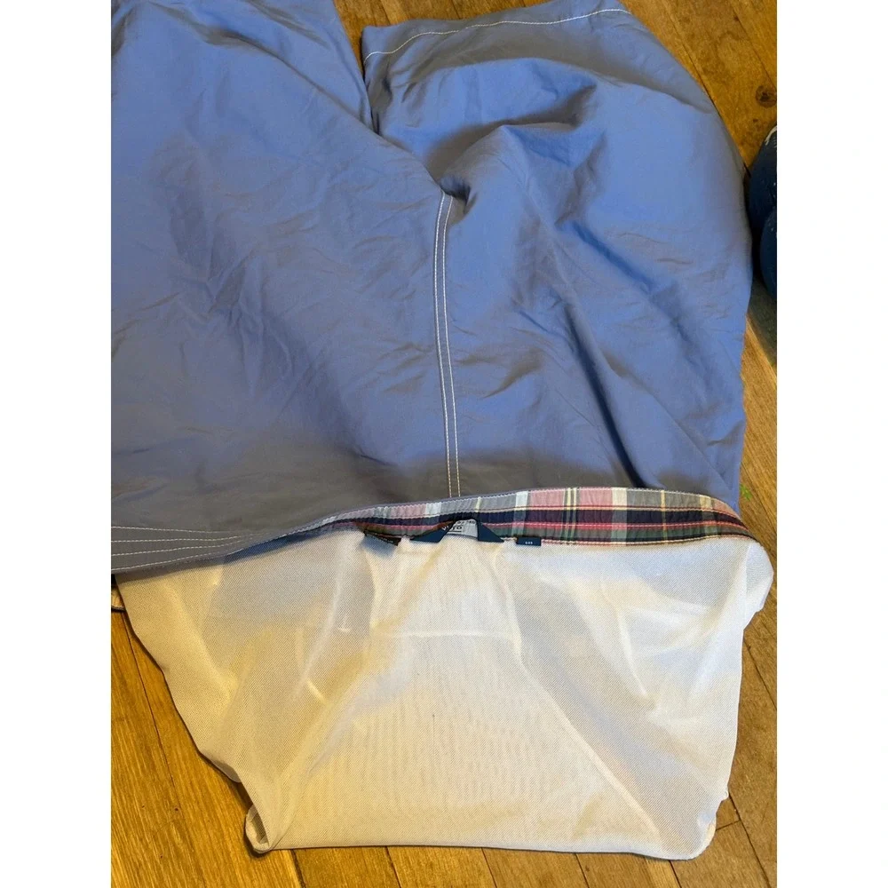 Polo Ralph Lauren Swim Trunks Mens Blue Cargo Pocket Mesh‎ Lined Board Shorts